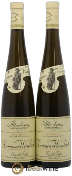 photo Alsace Gewurztraminer Altenbourg Weinbach 2019