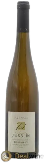 photo Alsace Gewurztraminer Bollenberg Vendanges Tardives
