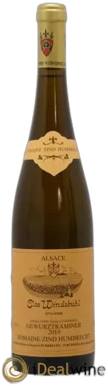 photo Alsace Gewurztraminer Clos Windsbuhl Zind-Humbrecht