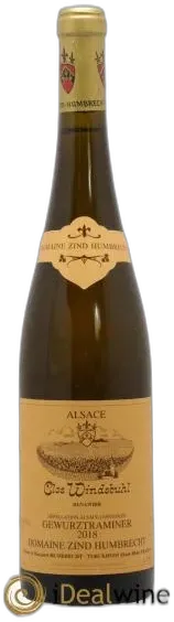 photo Alsace Gewurztraminer Clos Windsbuhl Zind-Humbrecht