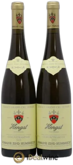 photo Alsace Gewurztraminer Grand Cru Hengst Zind-Humbrecht 2018