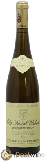 photo Alsace Gewurztraminer Grand Cru Rangen de Thann Clos Saint Urbain Zind-Humbrecht