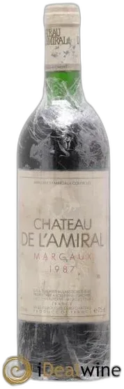 photo Château L'Amiral Gfa Labegorce Zede 1987