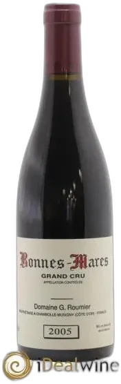 photo Bonnes-Mares Grand Cru Georges Roumier 2005
