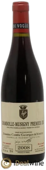 photo Chambolle-Musigny 1er Cru Comte Georges de Vogüé