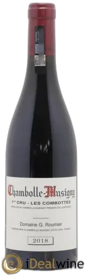 photo Chambolle-Musigny 1er Cru les Combottes Georges Roumier 2018