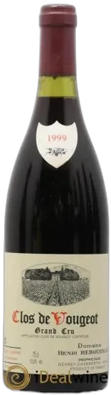 photo Clos de Vougeot Grand Cru Henri Rebourseau