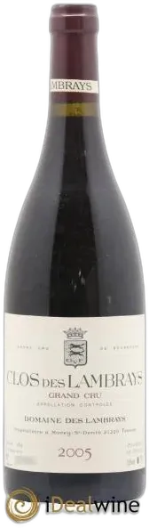 photo Clos des Lambrays Grand Cru Domaine des Lambrays 2005