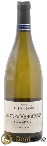 photo Corton-Vergennes Grand Cru Chanson 2012