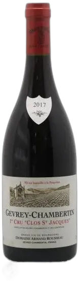 photo Gevrey-Chambertin 1er Cru Clos Saint-Jacques Armand Rousseau
