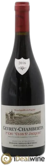 photo Gevrey-Chambertin 1er Cru Clos Saint-Jacques