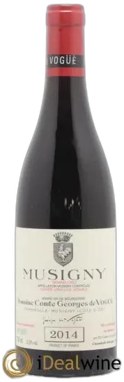 photo Musigny Grand Cru Cuvée Vieilles Vignes