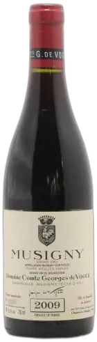 photo Musigny Grand Cru Cuvée Vieilles Vignes Comte Georges de Vogüé