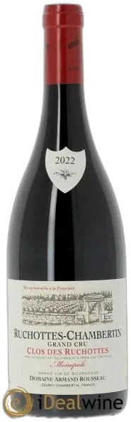 photo Ruchottes-Chambertin Grand Cru Clos des Ruchottes Armand Rousseau