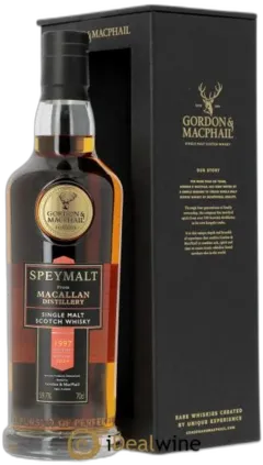 photo Whisky Gordon & Macphail Speymalt From Macallan 27 Ans 2nd Fill Sherry Hogshead Foundations 1997