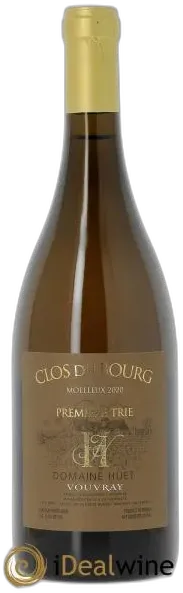 photo Vouvray Clos du Bourg Moelleux 1ère Trie Domaine Huet 2020