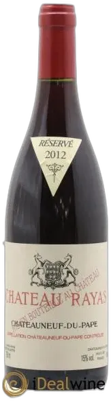 photo Châteauneuf-du-Pape Château Rayas Emmanuel Reynaud 2012