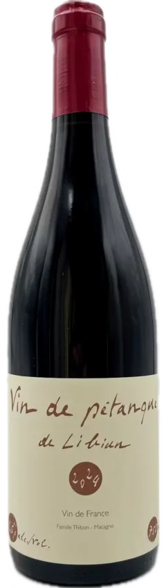 photo du vin Mas de Libian Vin de Pétanque 2024 Vin Rouge, Vallée du Rhône