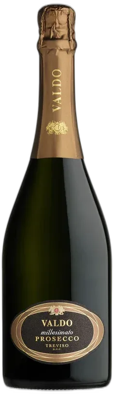 illustration du vin Prosecco Treviso Millesimato Extra Dry Valdo 2024