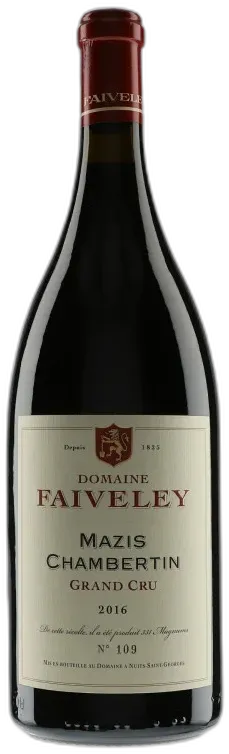 vue du vin Mazis-Chambertin Grand Cru