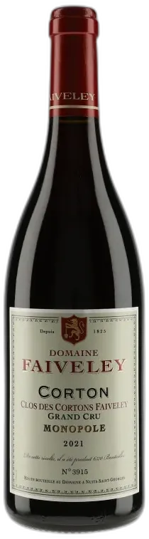 photo Corton Grand Cru Clos des Cortons Faiveley Monopole