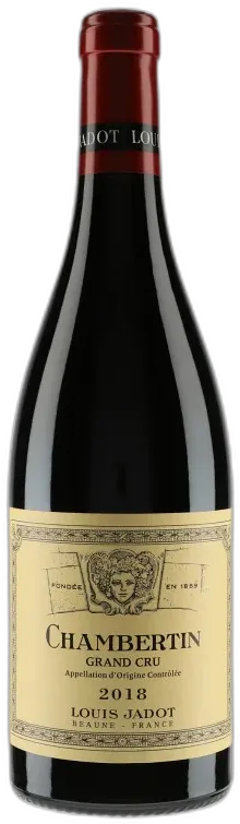 capture du vin Chambertin Grand Cru 2018