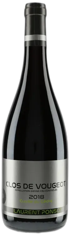 image du vin Clos-de-Vougeot Grand Cru Cuvée du Cèdre