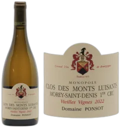 illustration du vin Morey-Saint-Denis 1er Cru Blanc Clos des Monts Luisants 'Monopole'