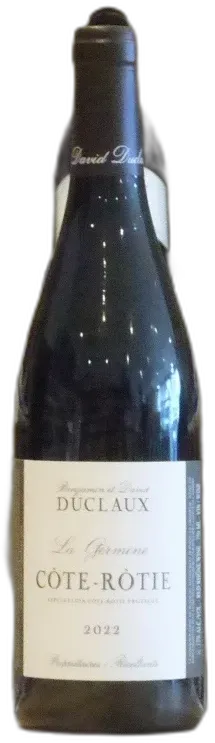 photo Côte Rôtie Domaine Duclaux la Germine 2022