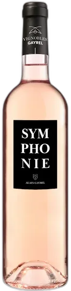 vue du vin Symphonie Rosé Alain Gayrel Igp Comté Tolosan
