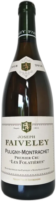 photo Puligny Montrachet 1 er Cru les Folatières 2018 Dom Faiveley