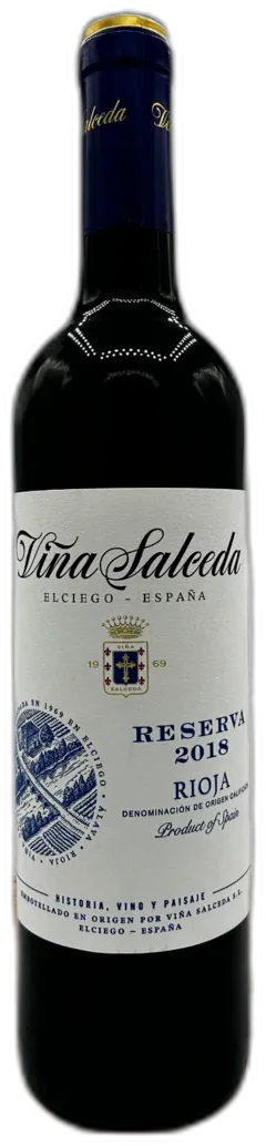photo du vin Espagne Rioja Vina Salceda Reserva