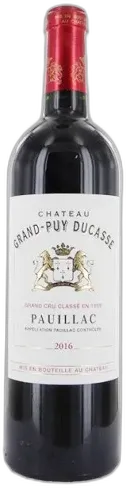 photo Pauillac 2016 Château Grand-Puy Ducasse