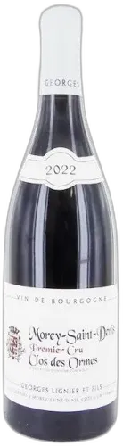 capture du vin Morey-Saint-Denis 1er Cru Clos des Ormes Domaine Georges Lignier