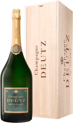 photo Jéroboam Champagne Deutz Brut Classic Bois