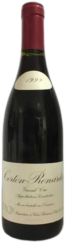 photo Corton Grand Cru les Renardes 1999 Domaine Leroy