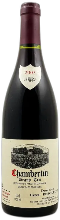 photo Henri Rebourseau Chambertin 2005