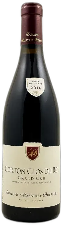 photo Maratray-Dubreuil Corton Clos du Roi 2016
