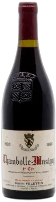 photo Felettig Chambolle Musigny 1er Cru 1990