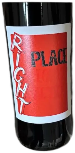 image du vin Stéphan Elzière Vin de France Rouge Right Place 2021
