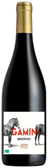 photo Gamin Minervois Vin Rouge Bio Aoc Minervois