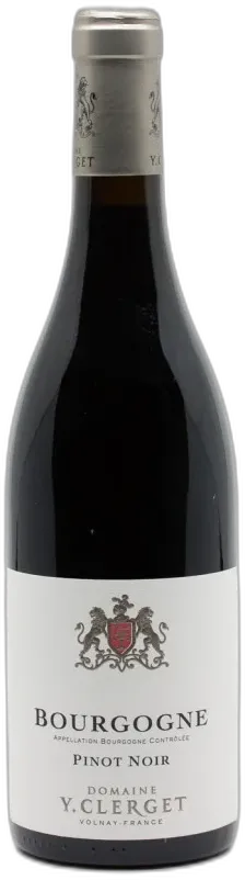 photo Y. Clerget Bourgogne Pinot Noir