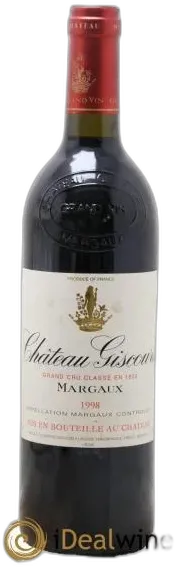 photo Château Giscours 3ème Grand Cru Classé 1998