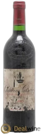 photo Château Giscours 3ème Grand Cru Classé 1985