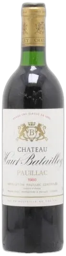 photo Château Haut Batailley 5ème Grand Cru Classé 1986