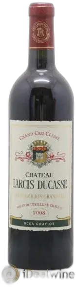 photo Château Larcis Ducasse 1er Grand Cru Classé b 2008