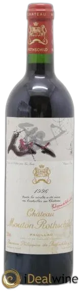 photo Château Mouton Rothschild 1er Grand Cru Classé 1996