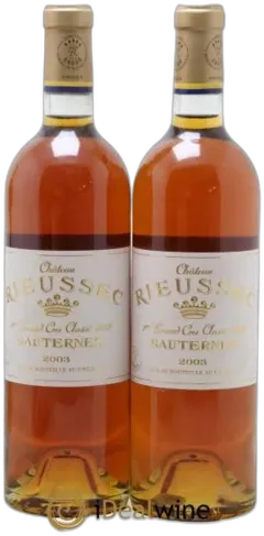 photo Château Rieussec 1er Grand Cru Classé 2003