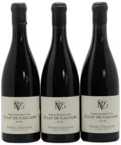 photo Bourgogne Eclat de Calcaire Pinot Noir Pierre Girardin 2018