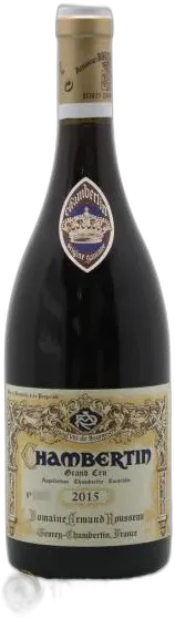 photo Chambertin Grand Cru Armand Rousseau 2015